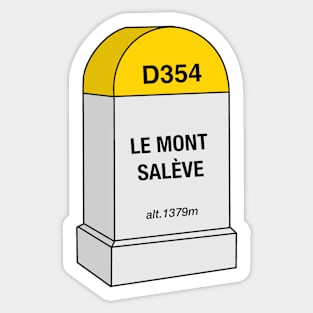 Bourne: Le Mont Salève Sticker